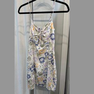 Hawaiian Sweetheart Cinched Cutout Dress